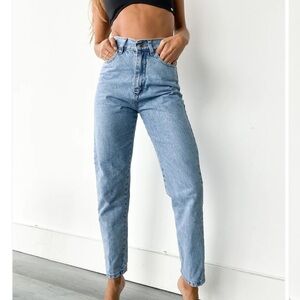 Stylish High Rise Blue Jeans